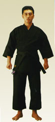 Mitsuboshi Brand Super Heavyweight Black Karate Uniform