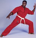 6oz. Student Karate Uniform -- Red
